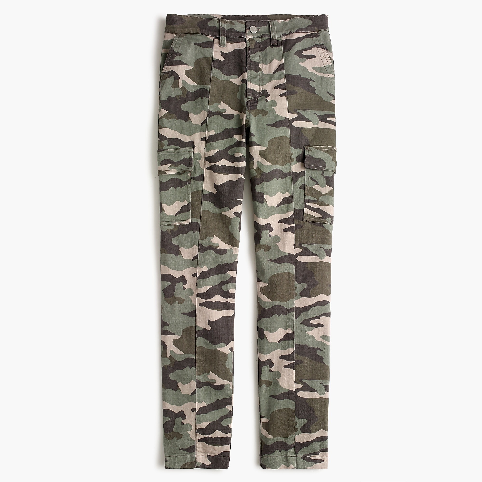 Vintage straight cargo pant in camo | J. Crew US