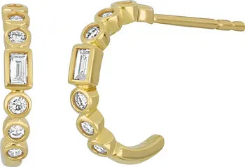 Bony Levy Gatsby Diamond Hoop Earrings | Nordstrom | Nordstrom