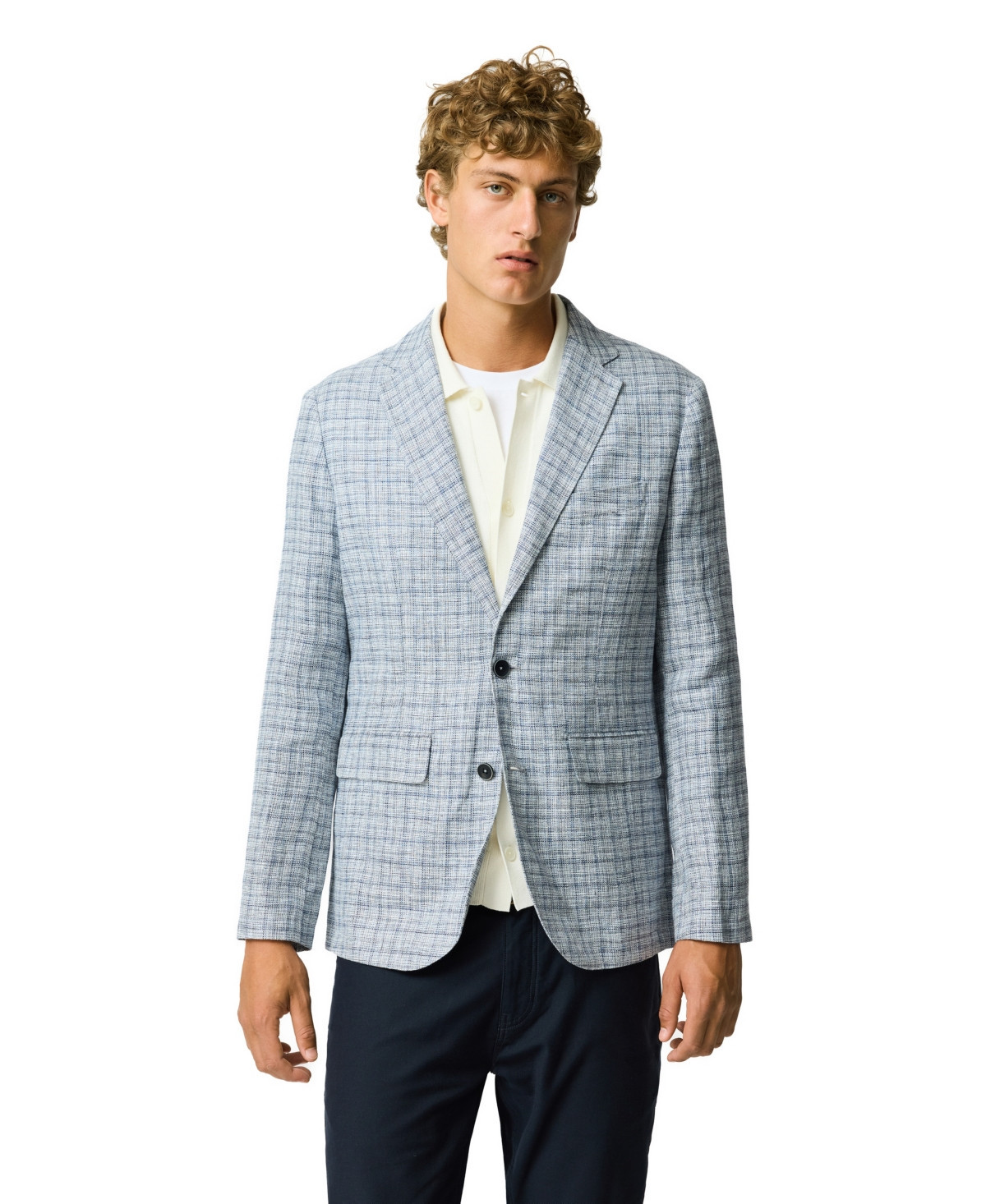 Rodd & Gunn Men's Charterhouse Sport Fit Linen Jacket - Indigo | Macy's
