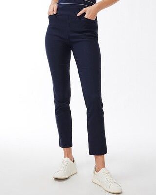 Brigitte Basic Slit Ankle Pants | Chico's