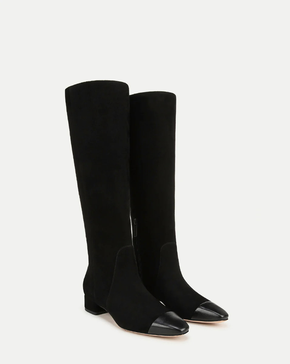 Cecile Suede Tall Boot | Veronica Beard