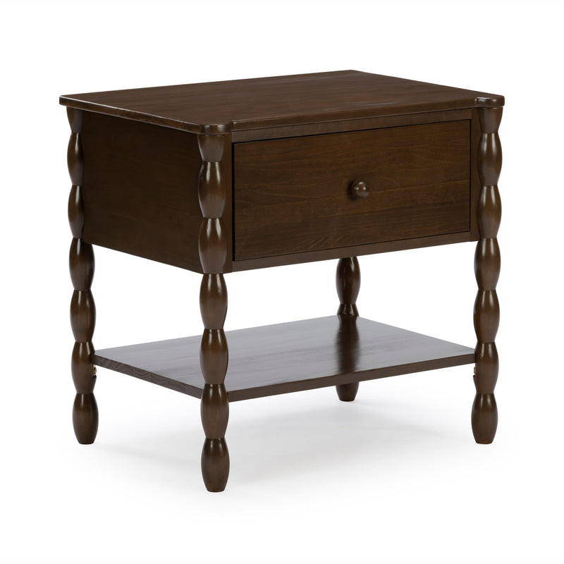 Lind Nightstand with Shelf | Plank+Beam