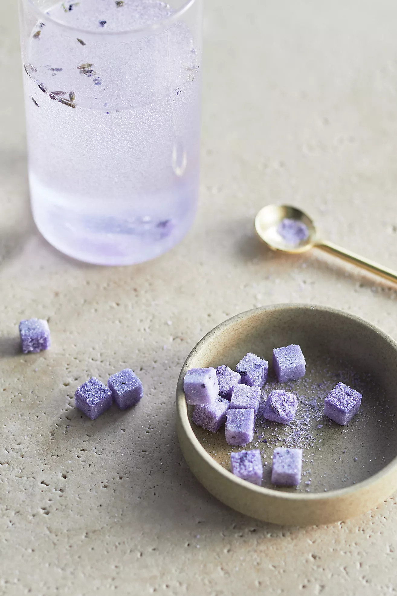French Lavender Cocktail Sugar Cubes | Anthropologie (US)