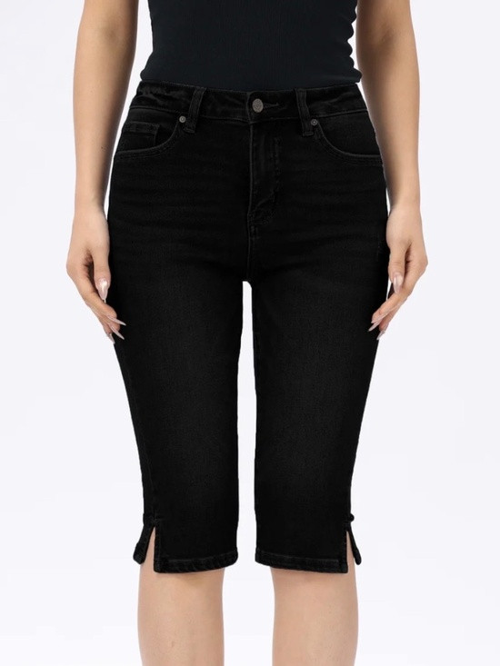 BAYEAS MID RISE BLACK CAPRI SKIMMER JEANS NEW WITH TAGS - SIZE 27 | Poshmark