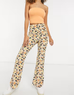 Fashion Union relaxed wide leg pants in floral - part of a set | ASOS | ASOS (Global)