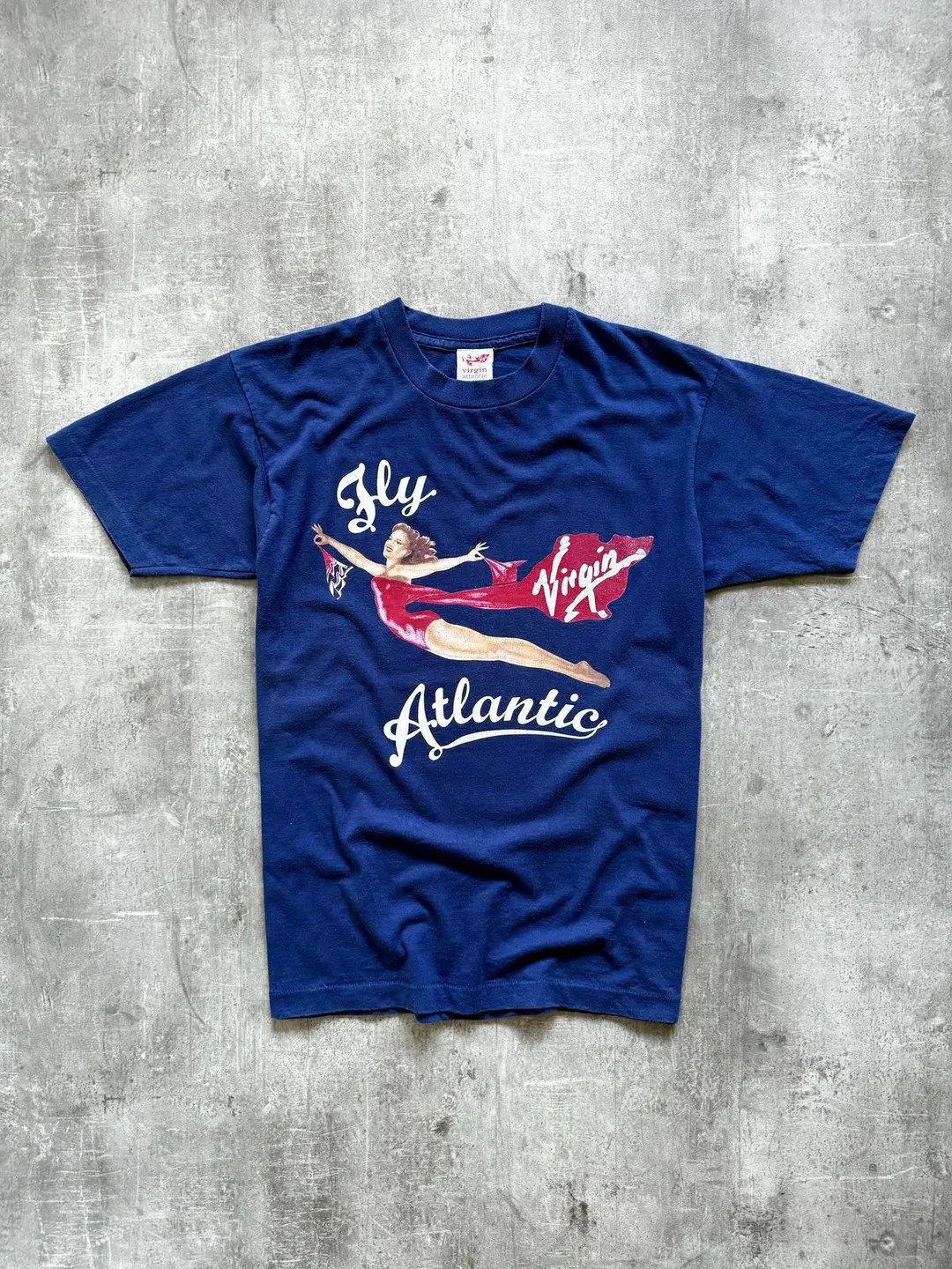 Vintage 1990s Princess Diana Virgin Atlanic Fly Virgin Single Stitch Graphic Tee | Etsy (US)