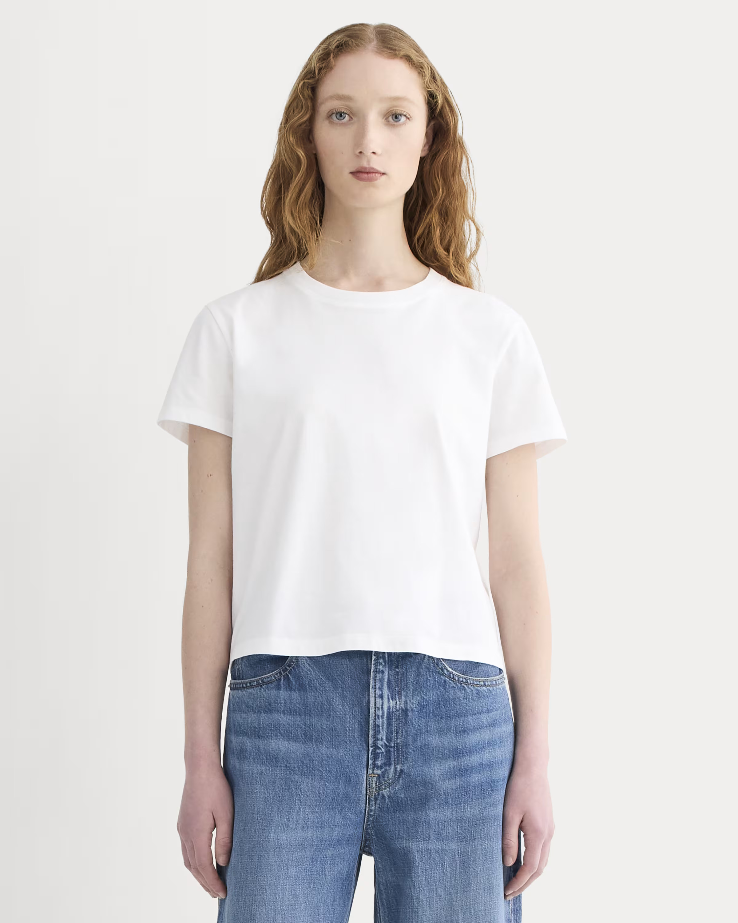 The Box-Cut Tee in Essential Cotton | Everlane