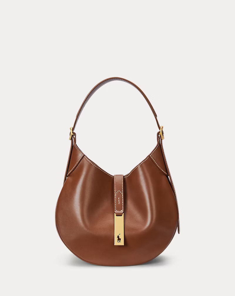 Polo ID Leather Small Shoulder Bag | Ralph Lauren (UK)