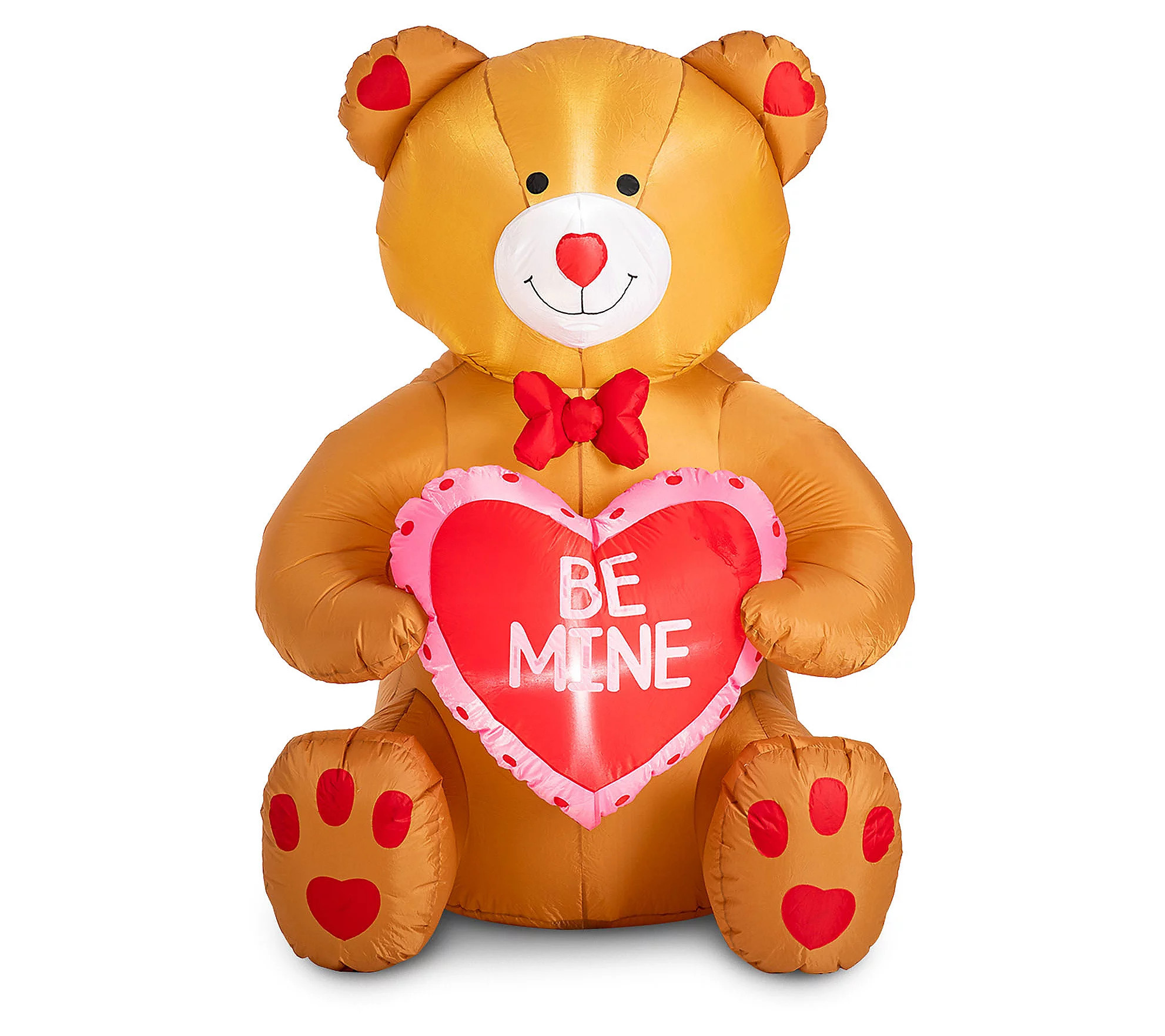Glitzhome Outdoor LED Valentine's Day Inflatabl Teddy Bear | QVC