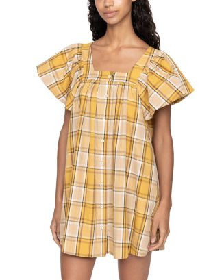 Copeland Plaid Mini Dress | Bloomingdale's (US)
