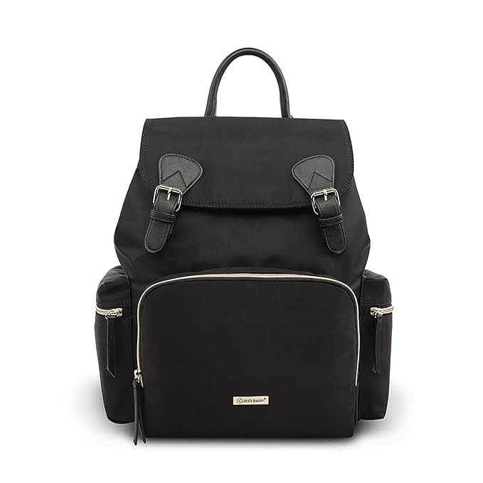 Pipibear Diaper Backpack, Stylish Multi-Function Diaper Bag Large Capacity Waterproof Travel Back... | Amazon (US)