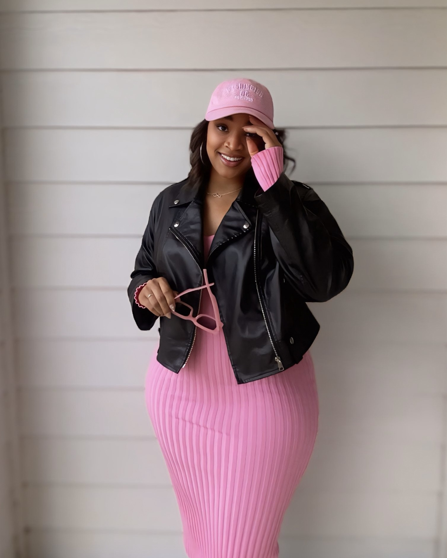 #FashionNova has my girl on SALE rn! I have her in pink AND black, honey you need her. 🎀 One Size Fits All!! Thank me later!! 



#LTKPlusSize #LTKSaleAlert #LTKSpringSale