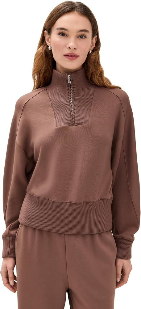 LE BOP Women's Thea Quarter-Zip Pullover | Amazon (US)