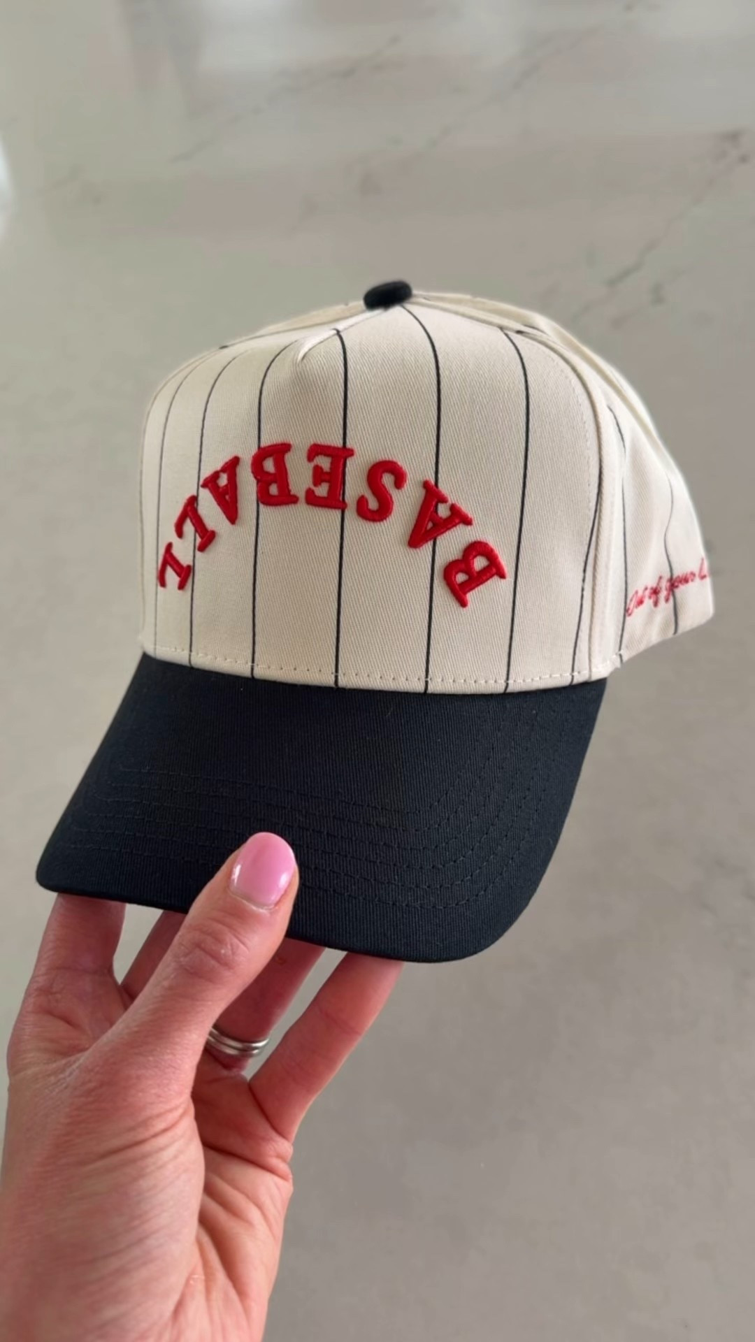 How cute is this baseball hat?! Perfect for any baseball mom ⚾️ 

#LTKActive #LTKootd #LTKmomlife