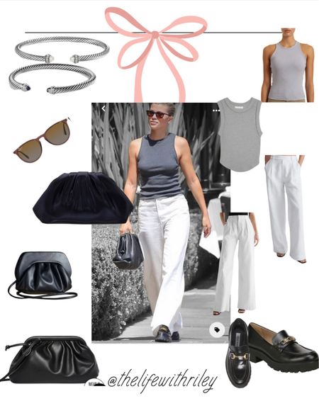 Sofia Richie Style 

Sofia Richie outfit, Sofia Richie aesthetic, old money vibes, classic outfit, classic style, white pants, black clutch, loafers, black chunky loafers, summer outfit, fall transition outfit 

#LTKstyletip #LTKFind #LTKsalealert