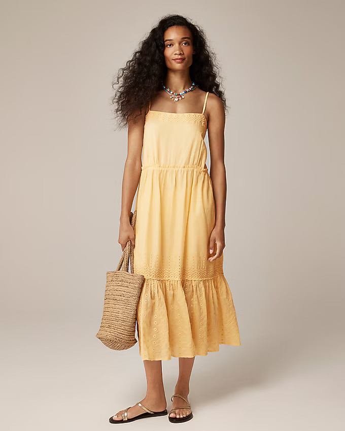 Arden dress in cotton voile | J. Crew US