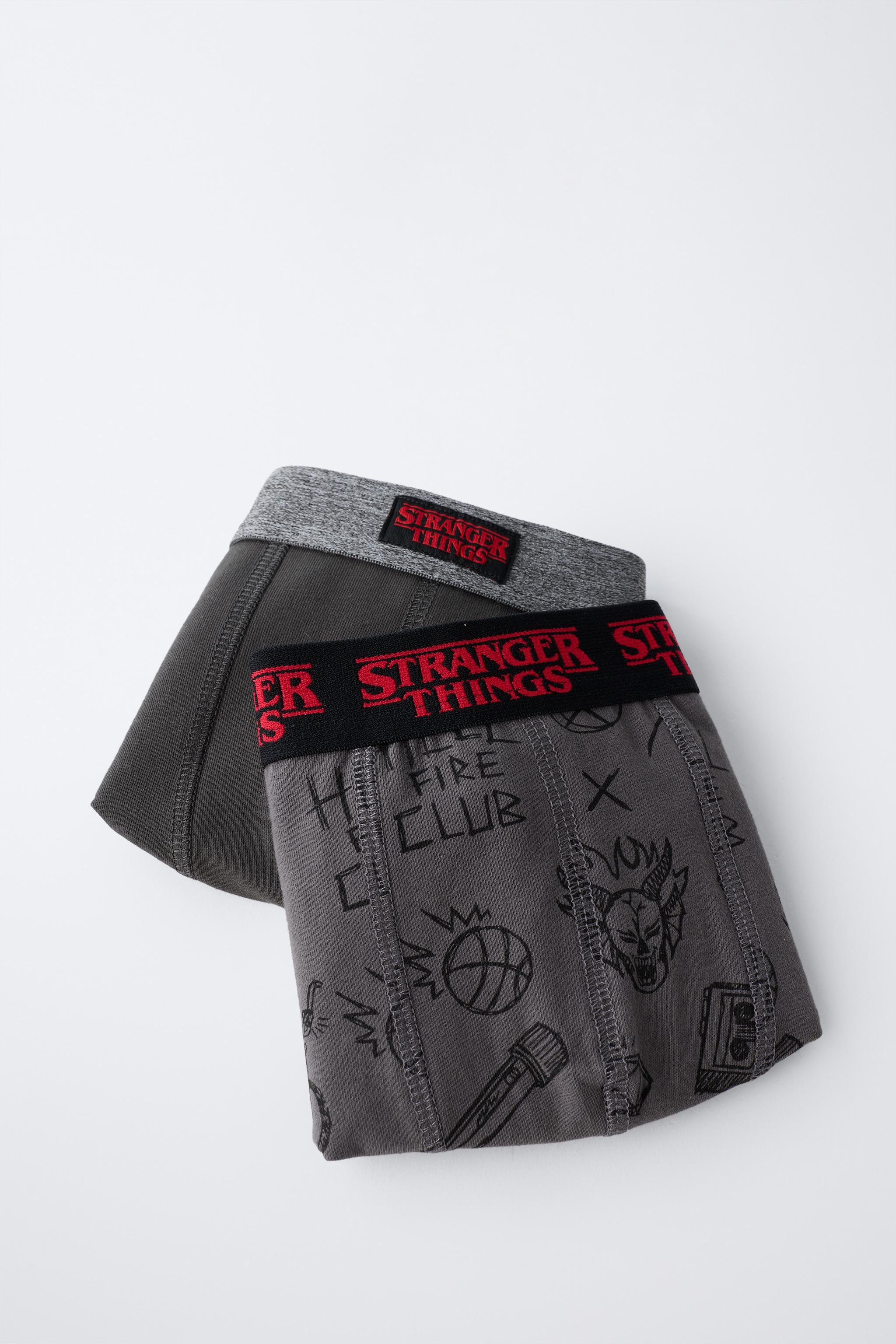 AGES 6-14 / TWO-PACK OF STRANGER THINGS ™/ © NETFLIX BOXERS | Zara US