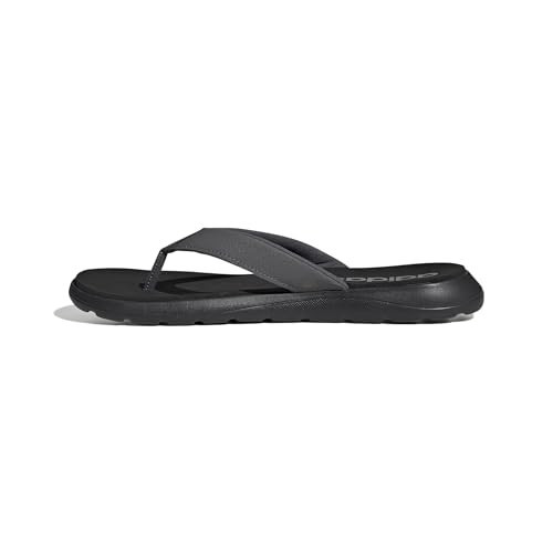 adidas,mens,Comfort Flip Flop,Black/Grey/Grey,9 | Amazon (US)