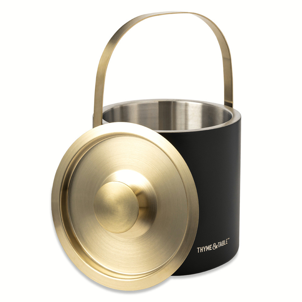 Thyme & Table Stainless Steel Ice Bucket - Walmart.com | Walmart (US)