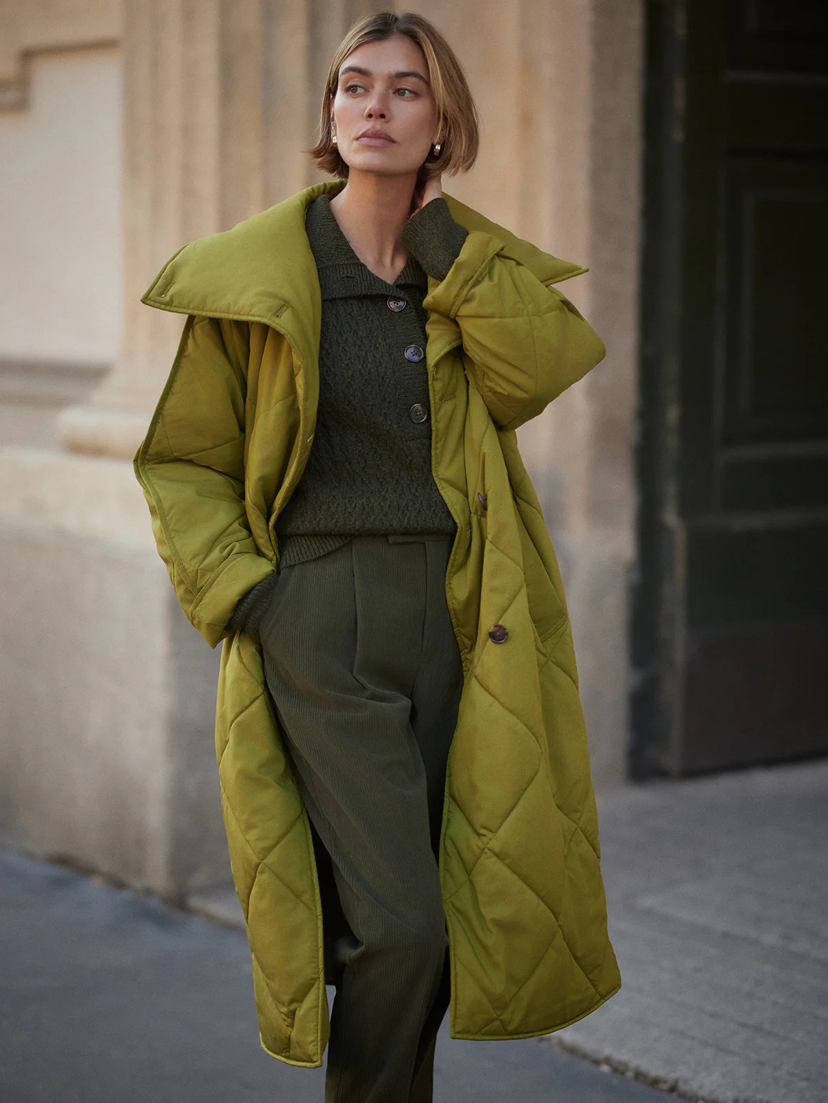 Annalise Reversible Wrap Coat | Varley US