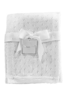 Baby Mode Signature Kids Baby Pointelle Layette Blanket | Belk