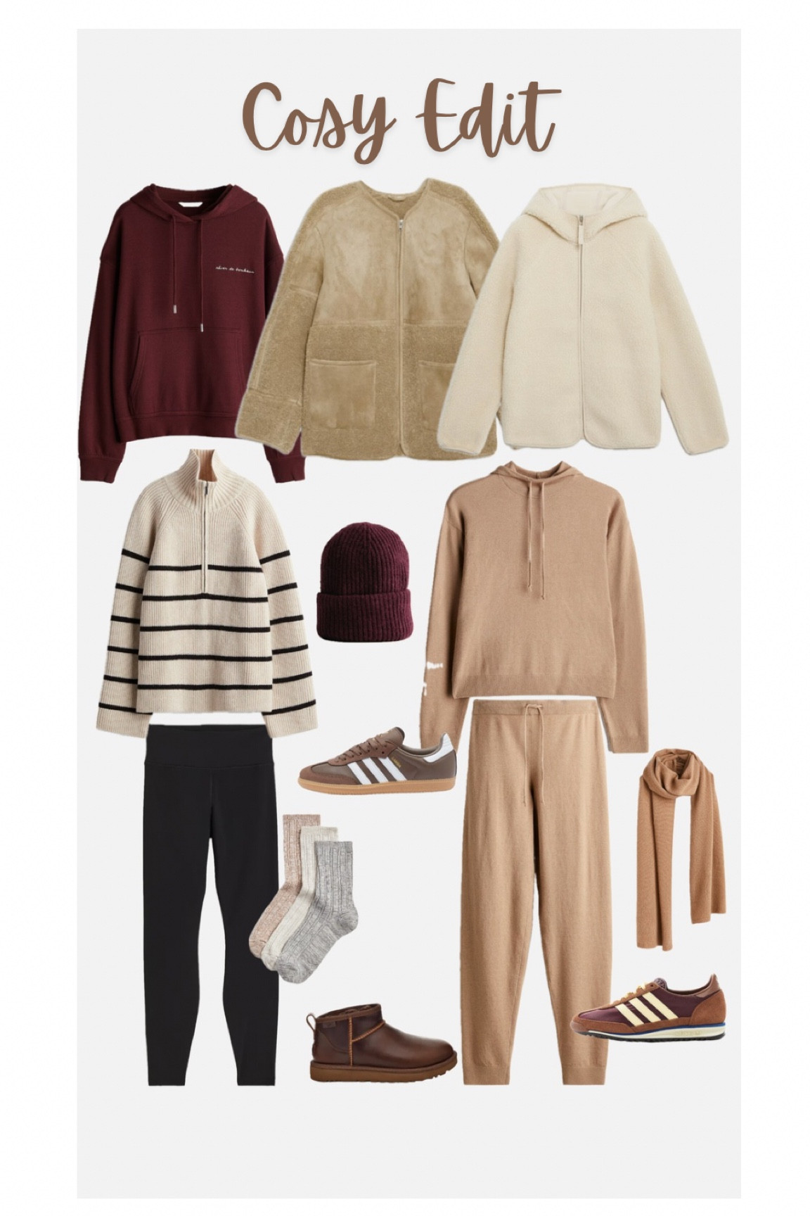 Cosy Autumn Days 🍂
Cosy sweatshirts
Thermal Leggings 
Thermal socks
Uggs 

#FashionMonth #LTKover50style #LTKautumn