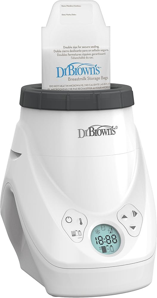 Dr. Brown's Natural Flow MilkSPA Breastmilk and Bottle Warmer with Even and Consistent Warming | Amazon (US)