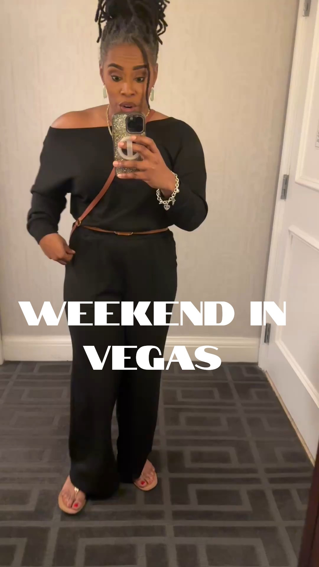 Work weekend in Vegas was a fashion success! Found some very cute and very comfy clothes to wear! 
Jumpsuit: Medium 
Red pant: medium 
Line shirt: large (oversized) 
Shirt: medium 
Leggings: medium 


#LTKWorkwear #LTKStyleTip #LTKShoeCrush