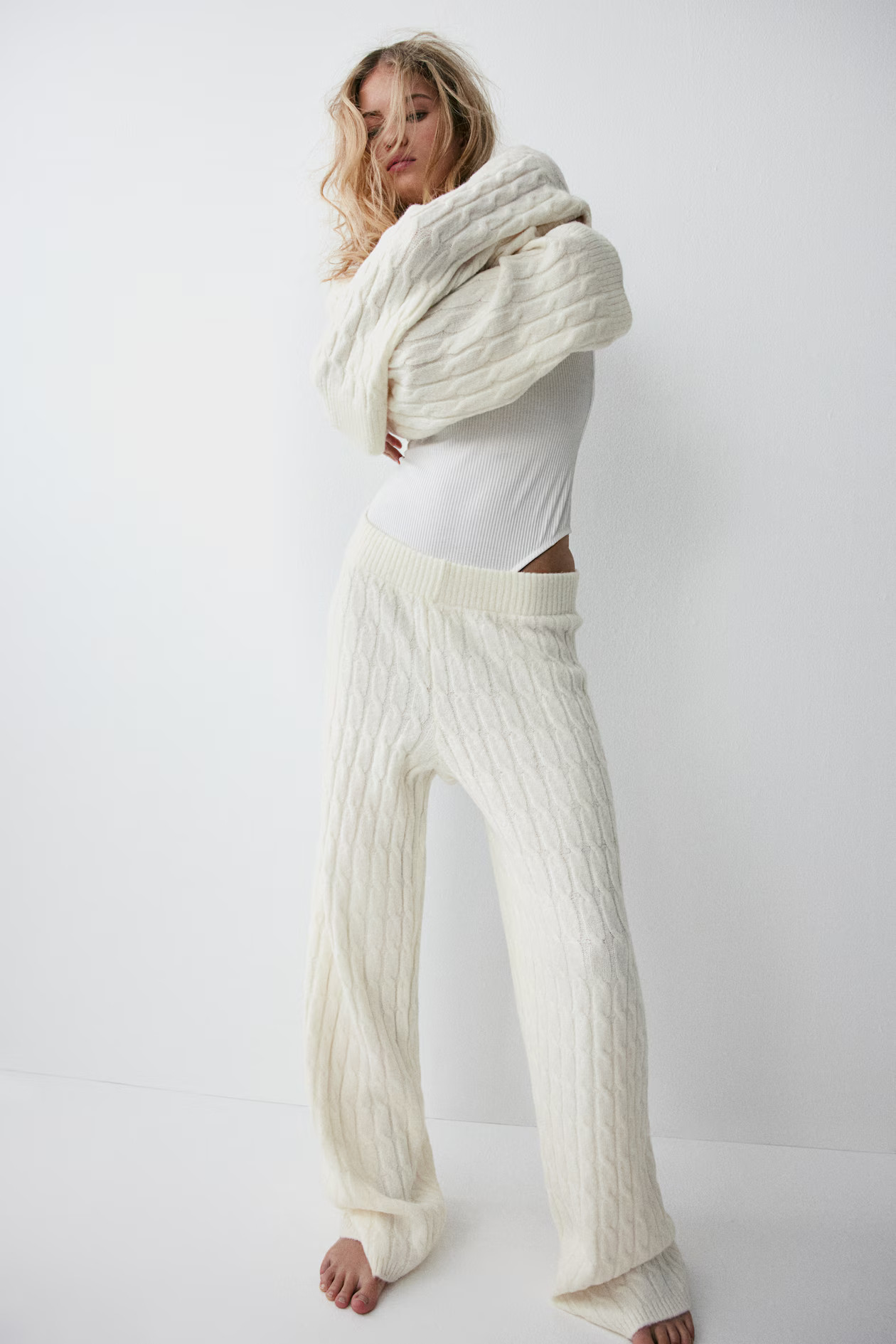 Cable Knit Pants | H&M (AU)