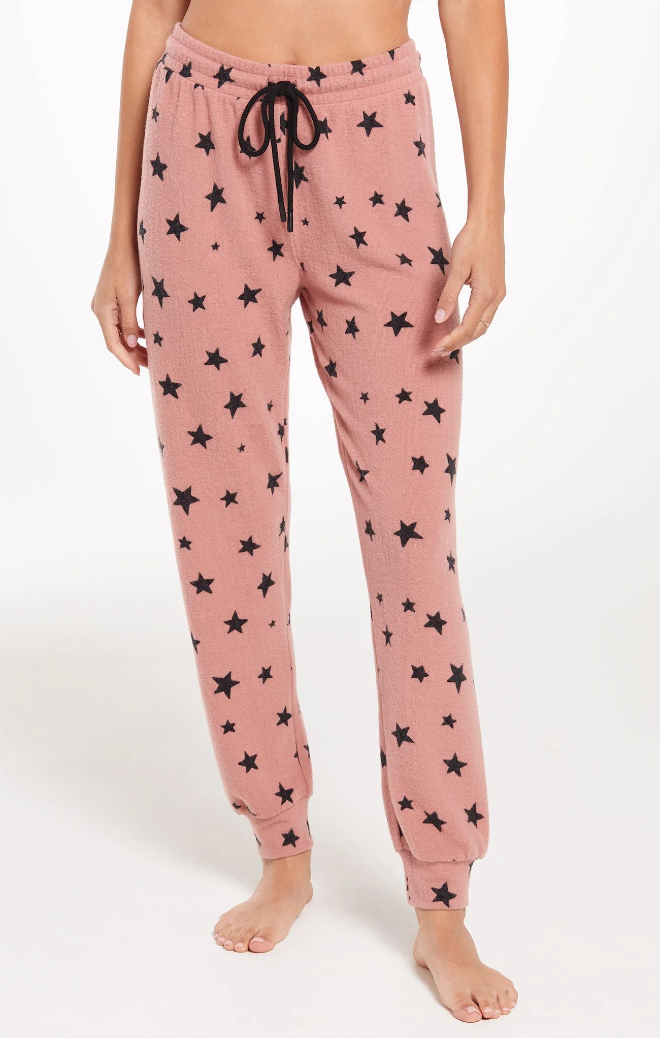 Love Notes Star Jogger Pant in Rose Blossom by Z Supply Lounge | Z Supply