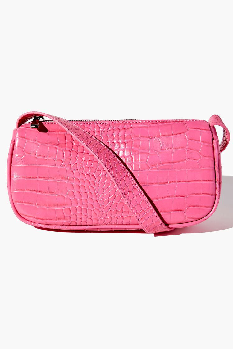 Faux Croc Baguette Bag | Forever 21 (US)