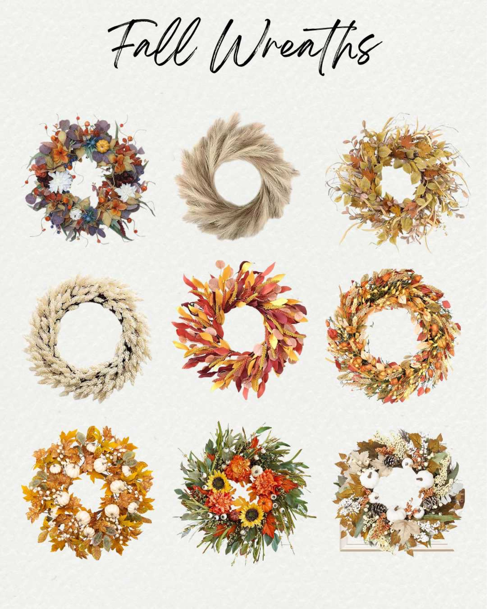 The best affordable fall wreaths! 

#LTKHolidaySale #LTKSeasonal