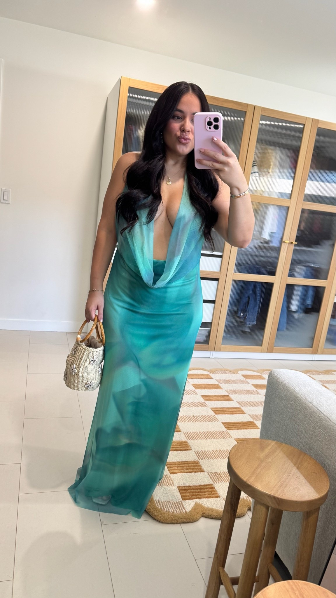 This flowy teal dream dress is the moment. 

#LTKParties #LTKStyleTip #LTKMidsize