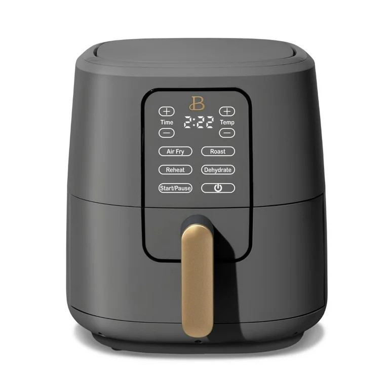 Beautiful 6 qt Air Fryer with Touch-Activated Display, Oyster Grey by Drew Barrymore | Walmart (US)