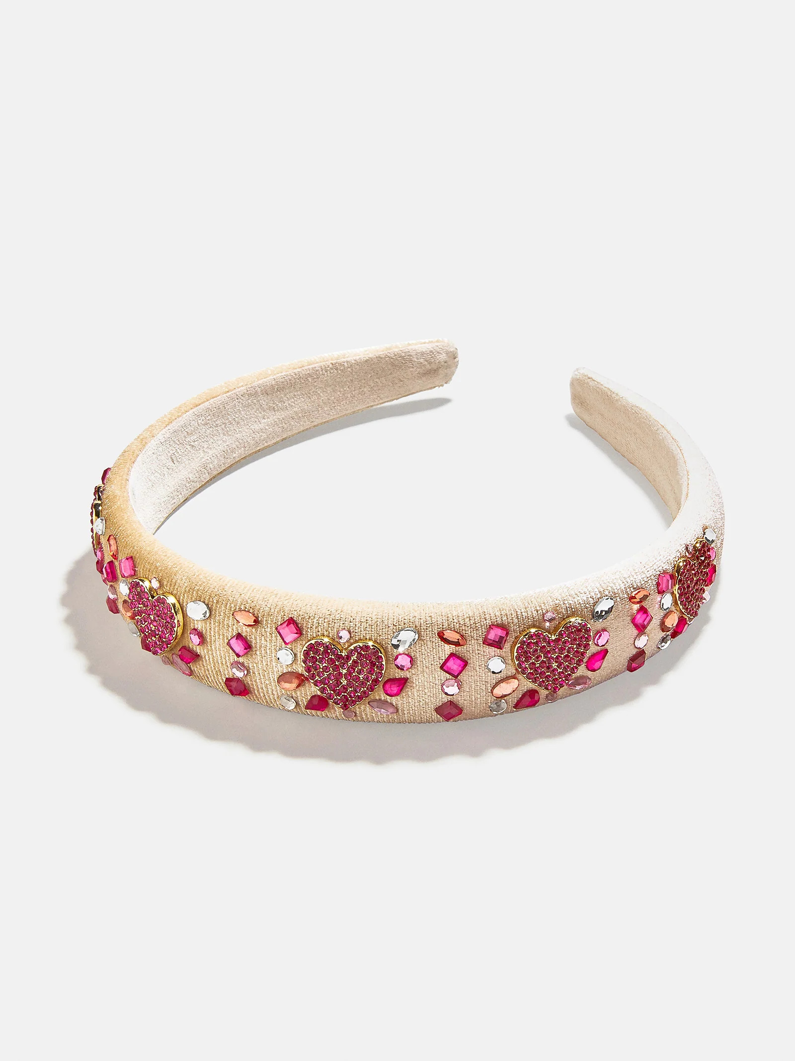Heart Party Kids' Heart Headband - Pink | BaubleBar