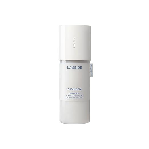 LANEIGE Cream Skin Refillable Toner & Moisturizer with Ceramides and Peptides: Korean Milky Toner... | Amazon (US)