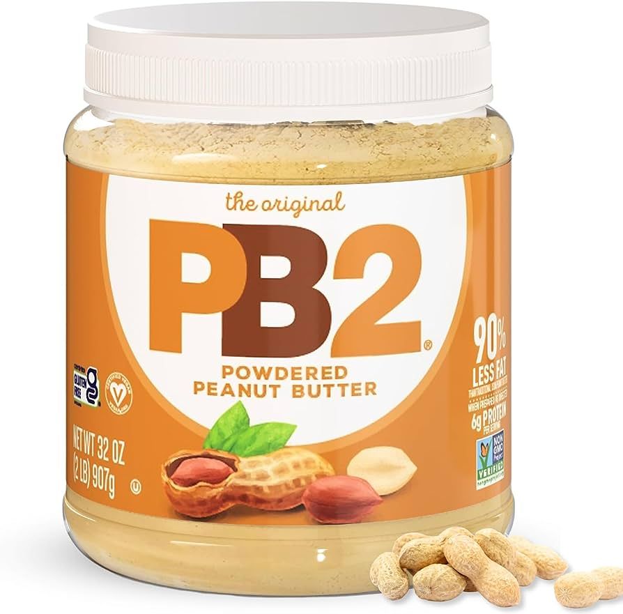 PB2 Original Powdered Peanut Butter - 6g of Protein, 90% Less Fat, Certified Gluten Free, Only 60... | Amazon (US)