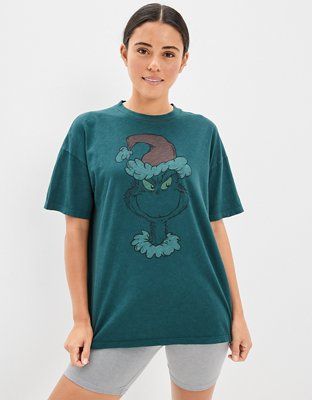 AE The Grinch Graphic Tee | American Eagle Outfitters (US & CA)