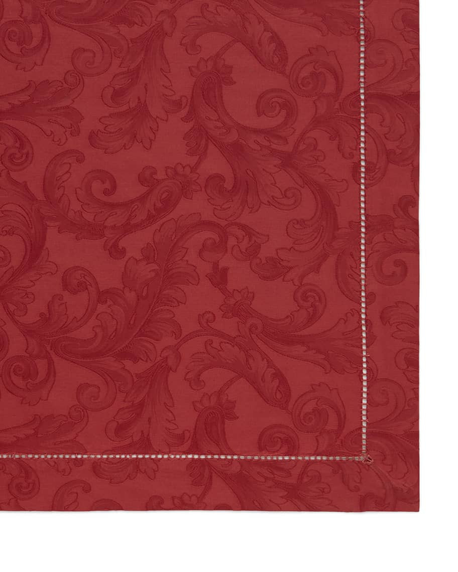 Sferra Acanthus Jacquard Tablecloth  70" X 90" | Neiman Marcus