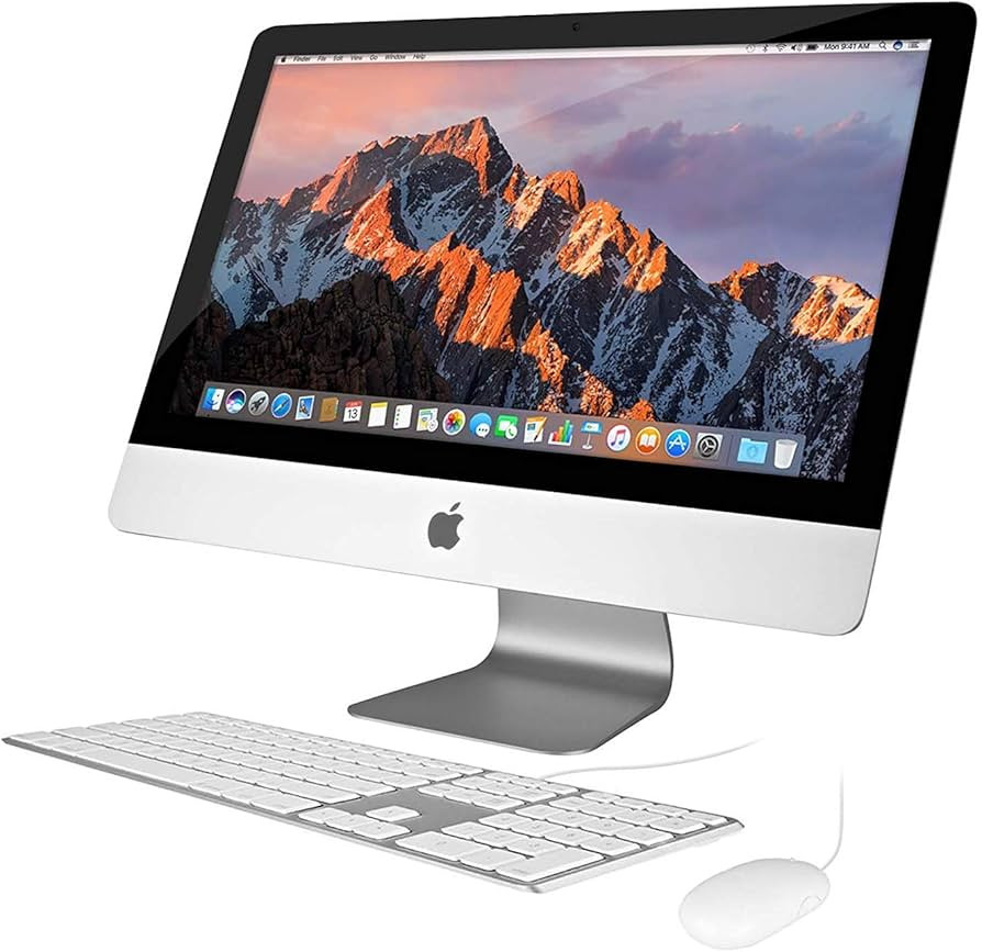 Apple iMac 21.5in 2.7GHz Core i5 (ME086LL/A) All In One Desktop, 8GB Memory, 256GB Solid State Dr... | Amazon (US)