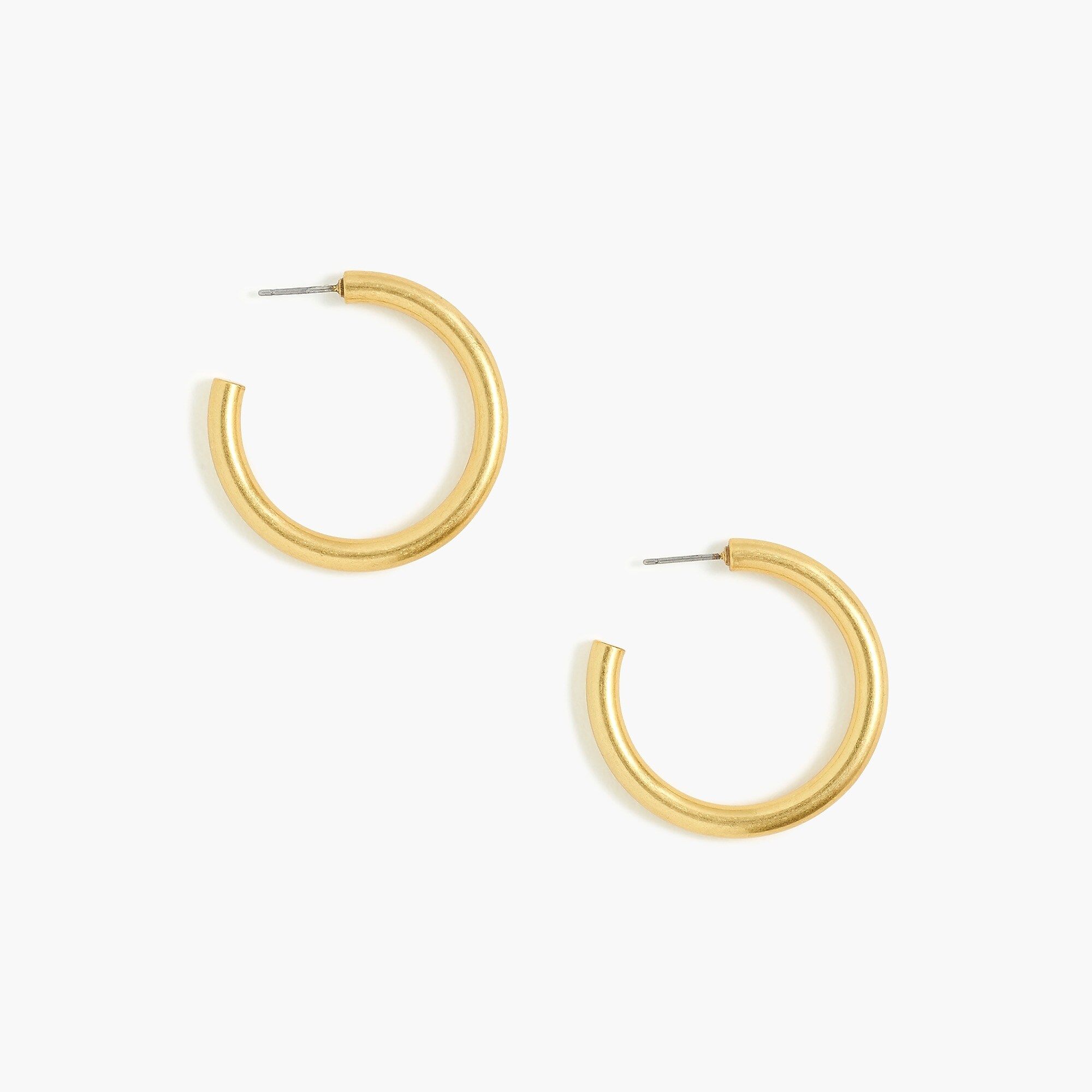 Thick hoop earrings | J.Crew Factory