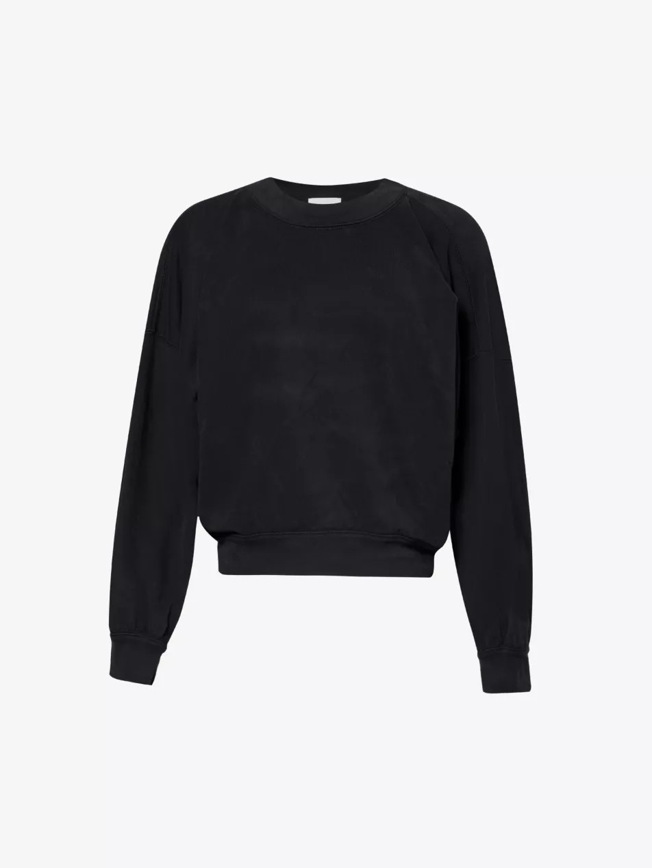 Sheila dropped-shoulder cotton-jersey jumper | Selfridges