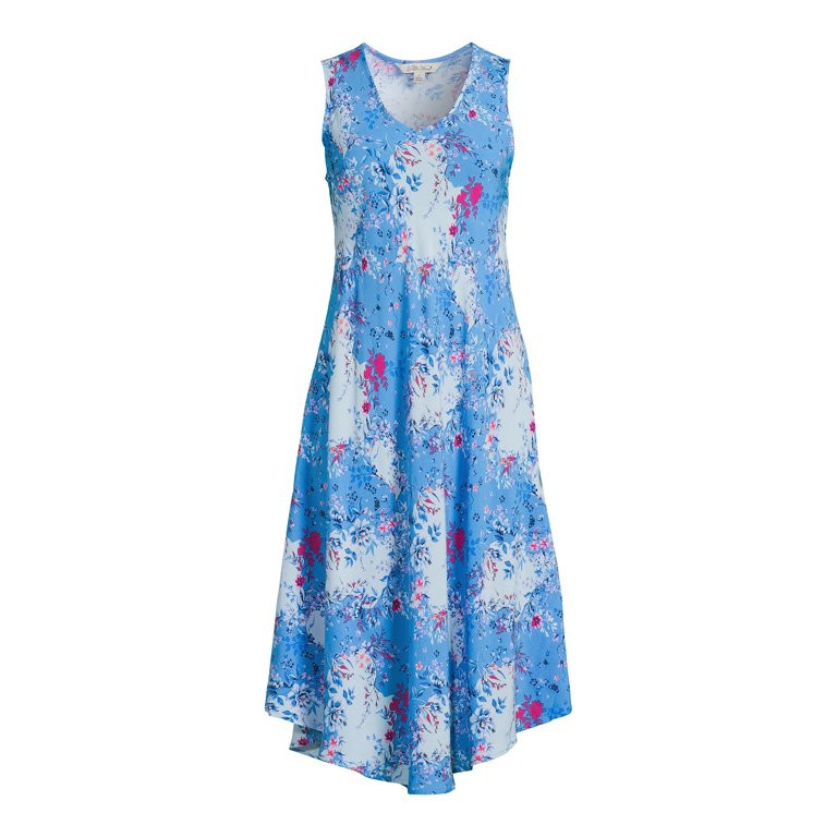 The Pioneer Woman V-Neck Sleeveless Umbrella Dress, Women’s | Walmart (US)