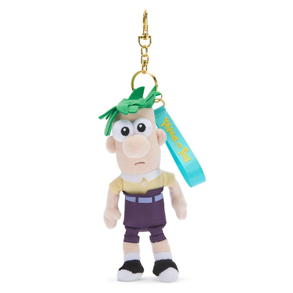 Ferb Fletcher Plush Keychain Bag Charm \u2013 Phineas and Ferb \u2013 7'' \u2013 Disney Store Jap... | Disney Store