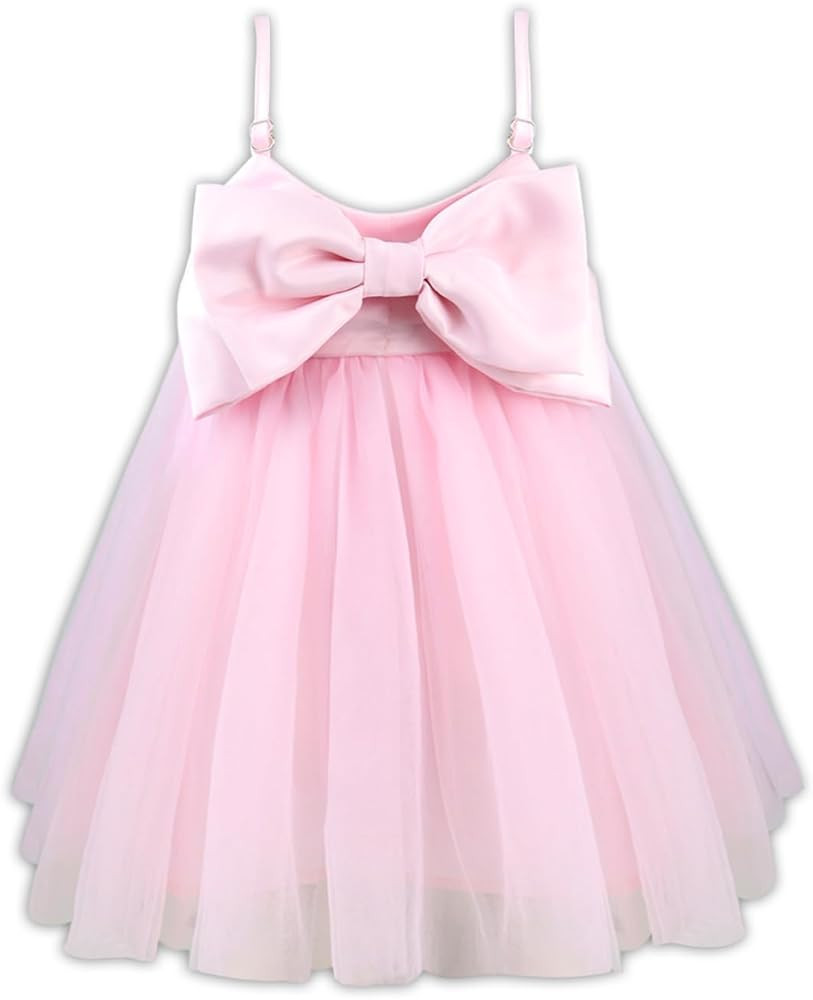 AGQT Baby Girls Christmas Tulle Tutu Dress Sleeveless Sequin Layered Dresses Size 6M-4T | Amazon (US)