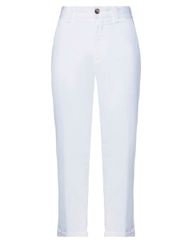 Pt Torino Woman Pants White Size 30 Cotton, Linen | YOOX (US)
