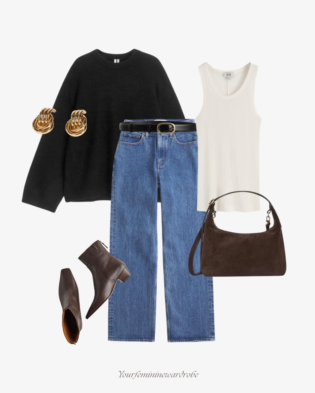 Simple and pretty fall look 🍂