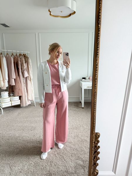 Such a great casual outfit for spring. I love the color and fit of this Amazon jumpsuit. I’ve paired it with a J.crew cardigan which is perfect for a cool day  

#LTKSeasonal #LTKstyletip #LTKfindsunder100