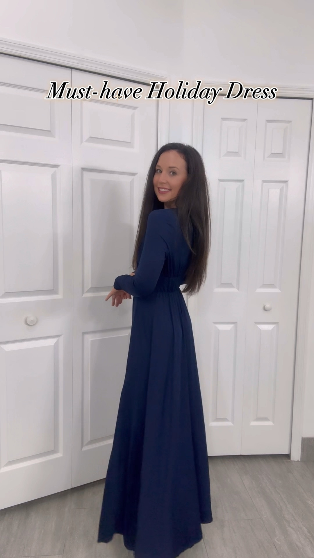 Must-have holiday season long sleeve maxi dress 

#LTKHoliday #LTKParties #LTKWedding