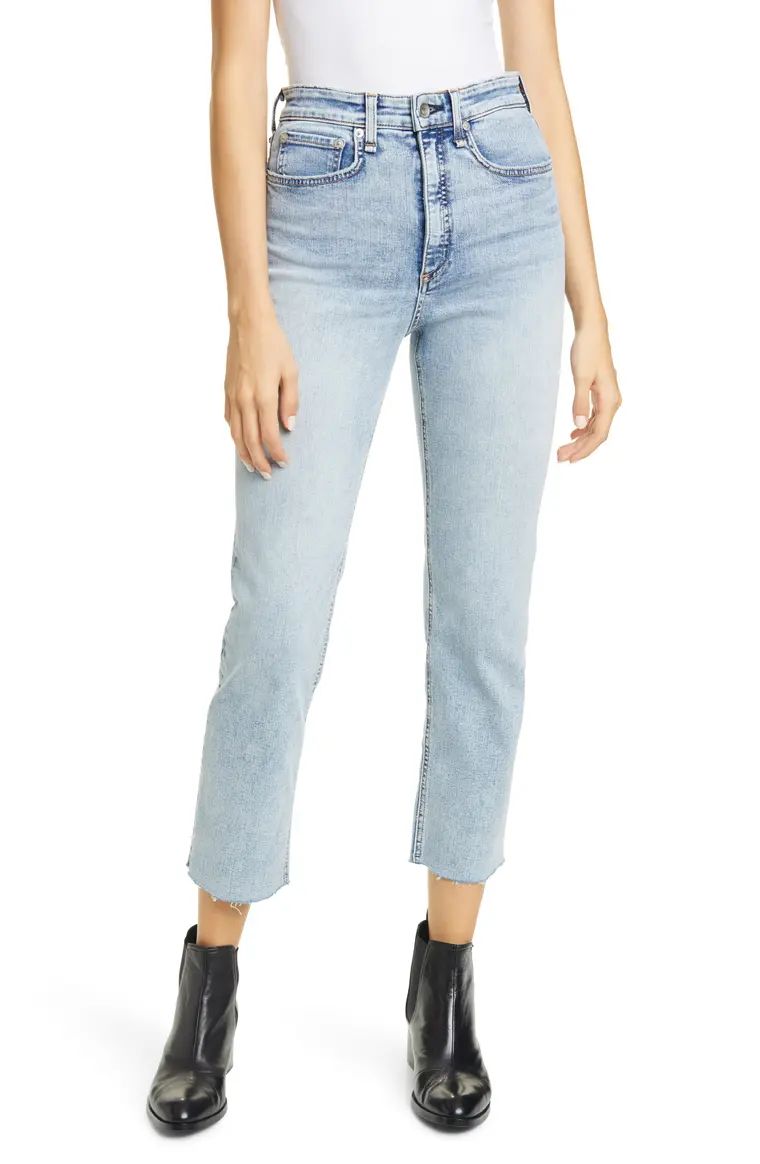 Jane Super High Waist Ankle Cigarette Jeans | Nordstrom